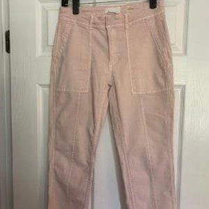 Anthropologie The Wanderer Pink Utility Cargo 27